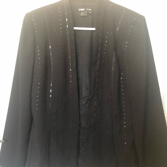 Rimini Ladies Blazer Front Beads Size 6 - Picture 3 of 9